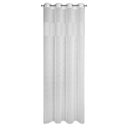 ZASŁONA GOTOWA VICKY 140 X 250 CM BIAŁY