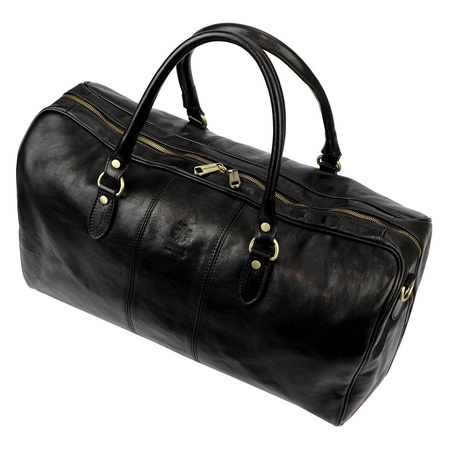 Torba podróżna skórzana skóra naturalna Gregorio 