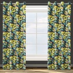 ZASŁONA GOTOWA D91 LIVY 140 X 250 CM CZARNY