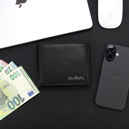 Portfel męski skórzany skóra naturalna Pierre Cardin