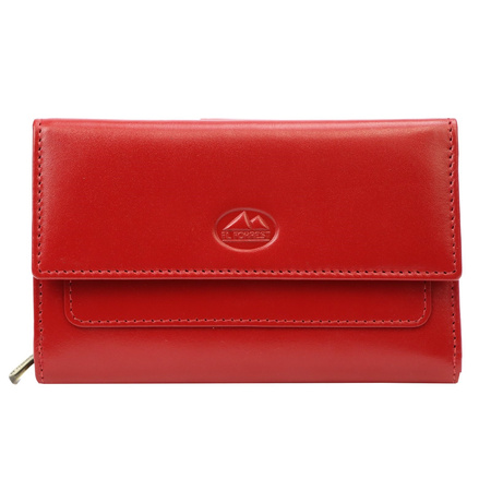 Portfel damski skórzany skóra naturalna El Forrest