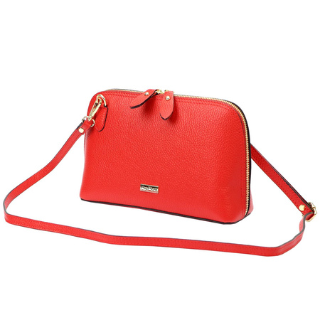 MiaMore torebka listonoszka skóra naturalna szary