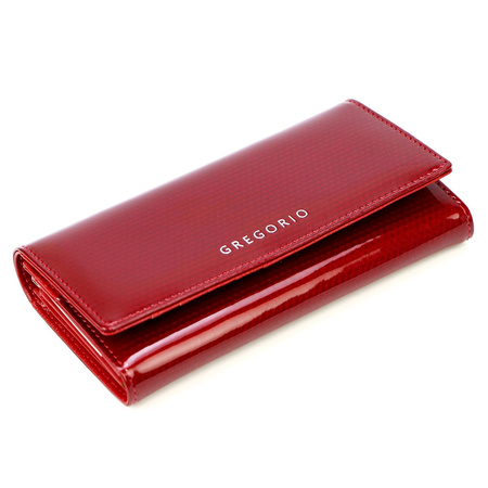 Portfel damski skórzany skóra naturalna Gregorio