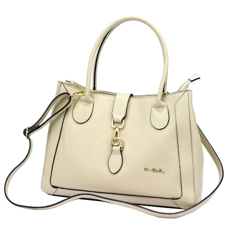 Torebka torebki skórzana skóra naturalna Pierre Cardin damska