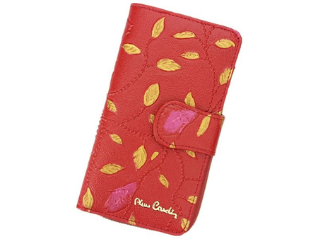 Portfel damski skórzany skóra naturalna Pierre Cardin