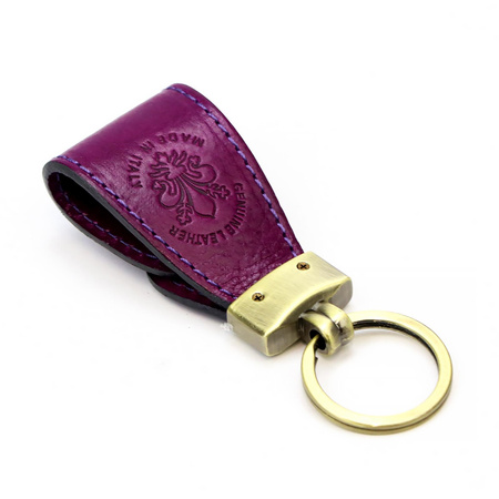 Elegancki Skórzany brelok do kluczy od Florence
