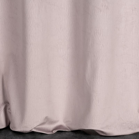 ZASŁONA GOTOWA LILI 140 X 250 CM PUDROWY RÓŻ