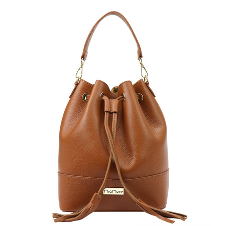 Torebka torebki skórzana damska skóra naturalna MiaMore 