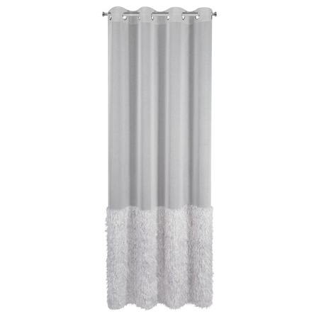 FIRANA GOTOWA MARGARET2 140 X 250 CM SREBRNY