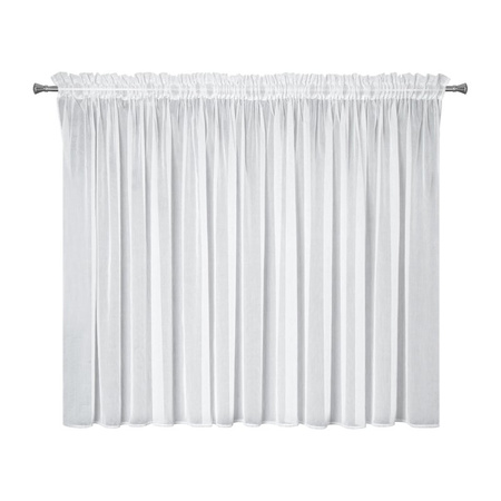 FIRANA GOTOWA ADEN NA TAŚMIE 400 X 145 CM BIAŁY
