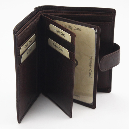 Portfel męski skórzany skóra naturalna El Forrest 