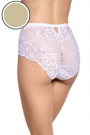 Figi 201 majtki damskie beżowe 