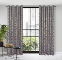 ZASŁONA GOTOWA ARETA 140 X 250 CM STALOWY