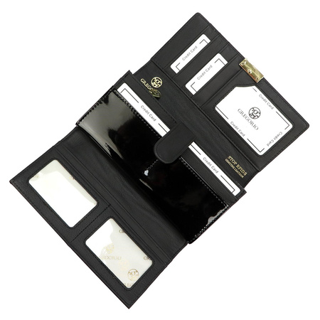 Portfel damski skórzany skóra naturalna Gregorio