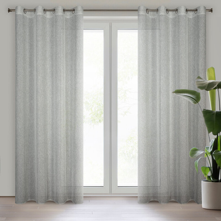 ZASŁONA GOTOWA KENDAL 140 X 250 CM POPIELATY