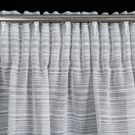 FIRANA GOTOWA ARIA NA TAŚMIE 140 X 300 CM SZARY