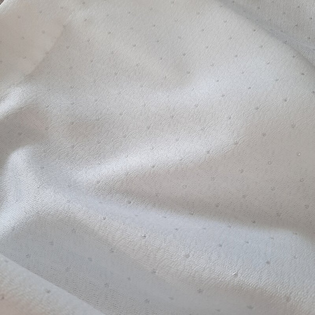 OBRUS ELLEN 40 X 180 CM BIAŁY