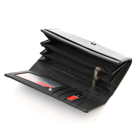 Portfel damski skórzany skóra naturalna Pierre Cardin