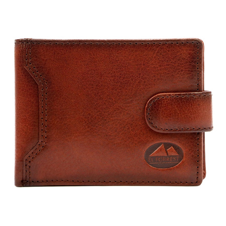 Portfel męski skórzany skóra naturalna El Forrest 