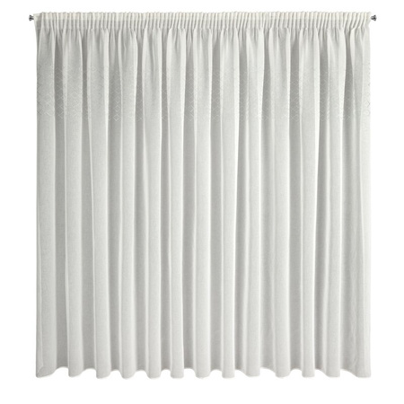 FIRANA GOTOWA KLEO NA TAŚMIE 345 X 260 CM BIAŁY