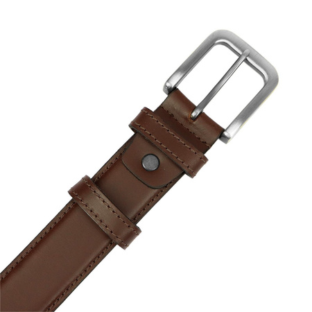 Pasek męski skórzany skóra naturalna EL FORREST 