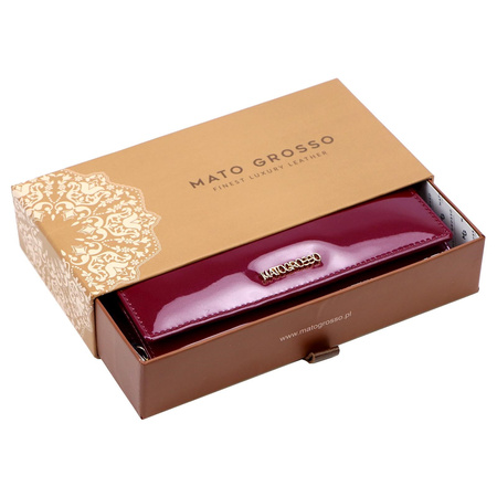 Portfel damski skórzany skóra naturalna Mato Grosso 