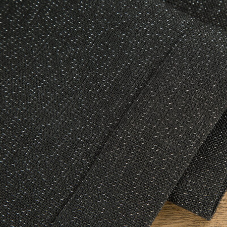 OBRUS STELLA 1 40 X 140 CM CZARNY