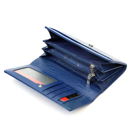 Portfel damski skórzany skóra naturalna Pierre Cardin 