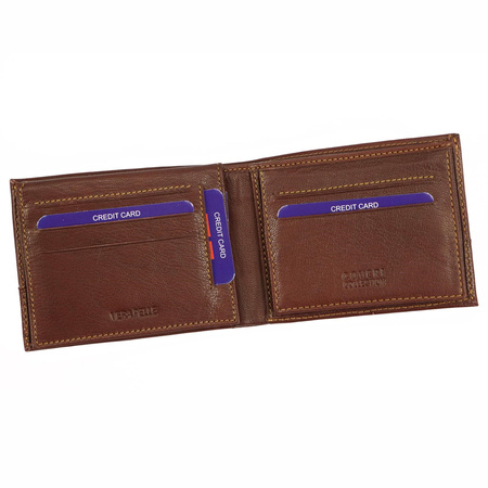 Portfel męski skórzany skóra naturalna Coveri 