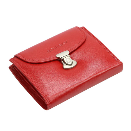 Portfel damski skórzany skóra naturalna Rovicky 