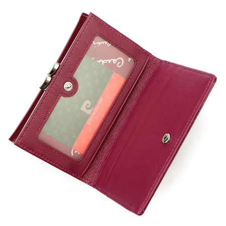 Portfel damski skórzany skóra naturalna Pierre Cardin 