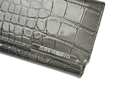 Portfel damski skórzany skóra naturalna Gregorio 