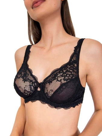 WONDERLACE 2442 Biustonosz Miękki, nero/czerń