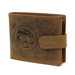 Portfel męski skórzany skóra naturalna Nordee