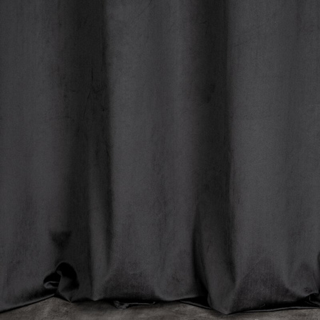 ZASŁONA GOTOWA D91 AGNES 140 X 250 CM CZARNY