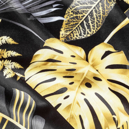 ZASŁONA GOTOWA BLER NA TAŚMIE 140 X 270 CM CZARNY