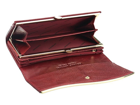 Skórzany pasek SILVER czarny 105-120-cm