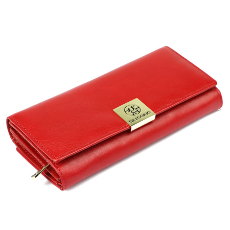 Portfel damski skórzany skóra naturalna Gregorio