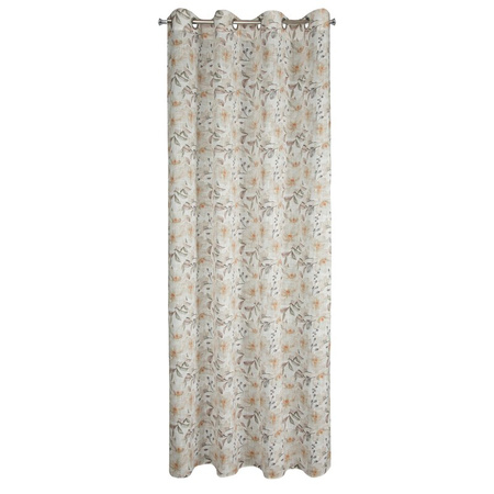 ZASŁONA GOTOWA AMARA 140 X 250 CM NATURALNY