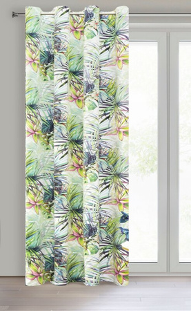 ZASŁONA GOTOWA ROMMY 140 X 250 CM BIAŁY