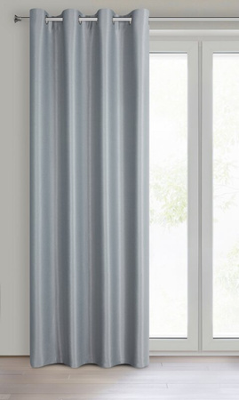 ZASŁONA GOTOWA SELINA 140 X 250 CM SZARY
