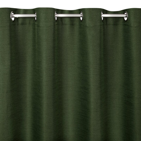 ZASŁONA GOTOWA STYLE 140 X 250 CM CIEMNOZIELONY