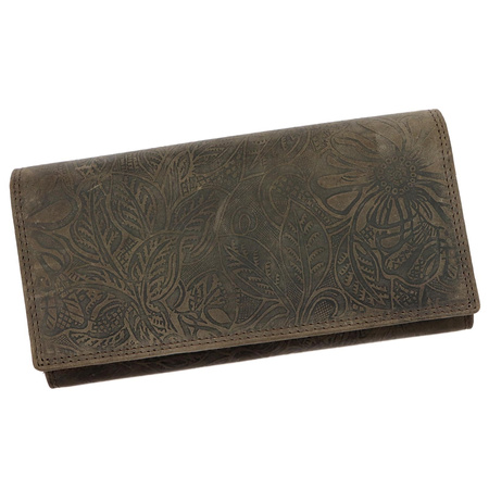 Portfel damski skórzany skóra naturalna Nordee