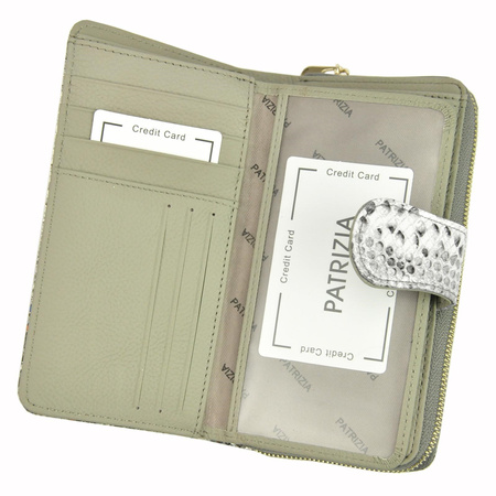 Portfel damski skórzany skóra naturalna Patrizia