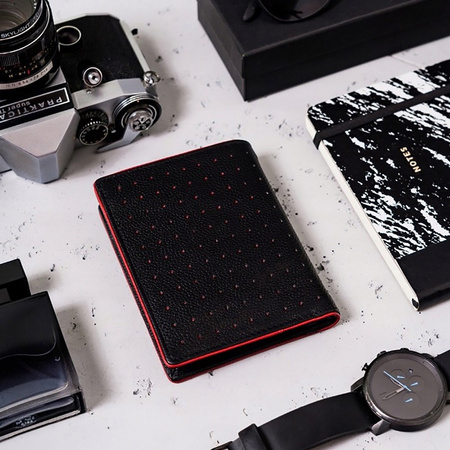 Portfel męski skórzany skóra naturalna  Peterson