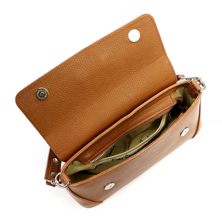 Torebka torebki skórzana skóra naturalna Pierre Cardin damska