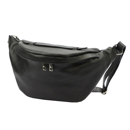 Torebka torebki skórzana saszetka nerka skóra naturalna Luka damska