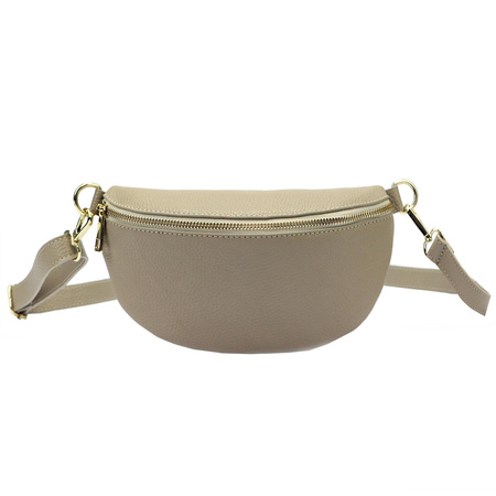 Saszetka nerka damska skórzana skóra naturalna Patrizia