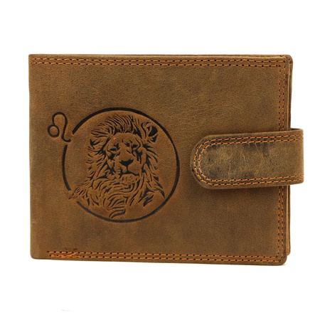 Portfel męski skórzany skóra naturalna Nordee