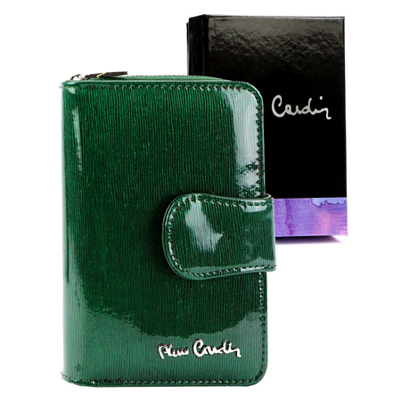 Portfel damski skórzany skóra naturalna Pierre Cardin 